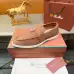 Loro Piana Unisex Tassel Lock Loafers, Suede Upper, Anti‑Slip Rubber Outsole #A67819
