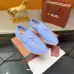 Loro Piana Unisex Tassel Lock Loafers, Suede Upper, Anti‑Slip Rubber Outsole #A67820