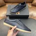 Zegna Men's Triple Stitch Low‑Top Cowhide Suede Sneakers, Multiple Colors #A67713