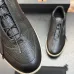 Zegna Men's Triple Stitch Low‑Top Cowhide Suede Sneakers, Multiple Colors #A67714