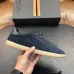 Zegna Men's Triple Stitch Low‑Top Cowhide Suede Sneakers, Multiple Colors #A67718