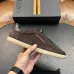 Zegna Men's Triple Stitch Low‑Top Cowhide Suede Sneakers, Multiple Colors #A67719