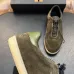 Zegna Men's Triple Stitch Low‑Top Cowhide Suede Sneakers, Multiple Colors #A67720