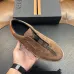 Zegna Men's Triple Stitch Low‑Top Cowhide Suede Sneakers, Multiple Colors #A67721