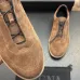 Zegna Men's Triple Stitch Low‑Top Cowhide Suede Sneakers, Multiple Colors #A67721