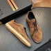 Zegna Men's Triple Stitch Low‑Top Cowhide Suede Sneakers, Multiple Colors #A67721