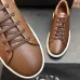 Zegna Men's Triple Stitch Low‑Top Cowhide Suede Sneakers, Multiple Colors #A67723