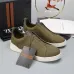 Zegna Men’s Leather Casual Sneakers | Signature Stitching #A67729