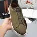 Zegna Men’s Leather Casual Sneakers | Signature Stitching #A67729