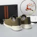 Zegna Men’s Leather Casual Sneakers | Signature Stitching #A67729