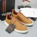 Zegna Men’s Leather Casual Sneakers | Signature Stitching #A67730