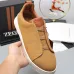 Zegna Men’s Leather Casual Sneakers | Signature Stitching #A67730