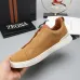 Zegna Men’s Leather Casual Sneakers | Signature Stitching #A67730