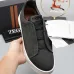 Zegna Men’s Leather Casual Sneakers | Signature Stitching #A67731