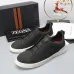 Zegna Men’s Leather Casual Sneakers | Signature Stitching #A67731