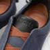 Zegna Men’s Leather Casual Sneakers | Signature Stitching #A67732