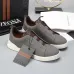 Zegna Men’s Leather Casual Sneakers | Signature Stitching #A67733