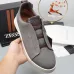 Zegna Men’s Leather Casual Sneakers | Signature Stitching #A67733