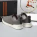 Zegna Men’s Leather Casual Sneakers | Signature Stitching #A67733