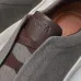 Zegna Men’s Leather Casual Sneakers | Signature Stitching #A67733
