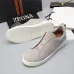 Zegna Men’s Leather Casual Sneakers | Signature Stitching #A67734
