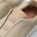 Zegna Men’s Leather Casual Sneakers | Signature Stitching #A67735