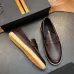 Zegna Men’s Leather Loafers, Water‑Dyed Lining, Lightweight TPR Outsole #A67781