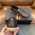 Zegna Men’s Leather Loafers, Water‑Dyed Lining, Lightweight TPR Outsole #A67781