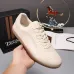 Zegna Men’s Smooth Leather Casual Sneakers, Signature Tone‑on‑Tone Stitching #A67736