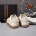 Zegna Men’s Smooth Leather Casual Sneakers, Signature Tone‑on‑Tone Stitching #A67736