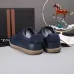 Zegna Men’s Smooth Leather Casual Sneakers, Signature Tone‑on‑Tone Stitching #A67738