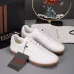 Zegna Men’s Smooth Leather Casual Sneakers, Signature Tone‑on‑Tone Stitching #A67741