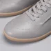 Zegna Men’s Smooth Leather Casual Sneakers, Signature Tone‑on‑Tone Stitching #A67742
