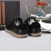 Zegna Men’s Smooth Leather Casual Sneakers, Signature Tone‑on‑Tone Stitching #A67746