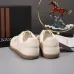 Zegna Men’s Smooth Leather Casual Sneakers, Signature Tone‑on‑Tone Stitching #A67749