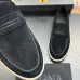Zegna Men’s Suede Calfskin Loafers, Water‑Dyed Lining, Light TPR Outsole #A67784