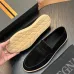 Zegna Men’s Suede Calfskin Loafers, Water‑Dyed Lining, Light TPR Outsole #A67784