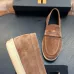Zegna Men’s Suede Calfskin Loafers, Water‑Dyed Lining, Light TPR Outsole #A67785