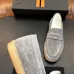 Zegna Men’s Suede Calfskin Loafers, Water‑Dyed Lining, Light TPR Outsole #A67786