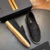 Zegna Men’s Suede Calfskin Loafers, Water‑Dyed Lining, Light TPR Outsole #A67788
