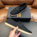 Zegna Men’s Suede Calfskin Loafers, Water‑Dyed Lining, Light TPR Outsole #A67788