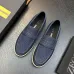 Zegna Men’s Suede Calfskin Loafers, Water‑Dyed Lining, Light TPR Outsole #A67789