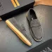 Zegna Men’s Suede Calfskin Loafers, Water‑Dyed Lining, Light TPR Outsole #A67790