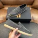 Zegna Men’s Suede Calfskin Loafers, Water‑Dyed Lining, Light TPR Outsole #A67790