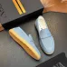 Zegna Men’s Suede Calfskin Loafers, Water‑Dyed Lining, Light TPR Outsole #A67791