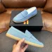Zegna Men’s Suede Calfskin Loafers, Water‑Dyed Lining, Light TPR Outsole #A67791