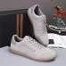 Zegna Men’s Suede Casual Sneakers, Signature Tone‑on‑Tone Stitching #A67750