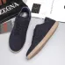 Zegna Men’s Suede Casual Sneakers, Signature Tone‑on‑Tone Stitching #A67752