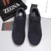 Zegna Men’s Suede Casual Sneakers, Signature Tone‑on‑Tone Stitching #A67752