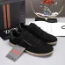 Zegna Men’s Suede Casual Sneakers, Signature Tone‑on‑Tone Stitching #A67753